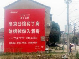 嘉善墙体广告在乡镇、农村市场的媒体优势