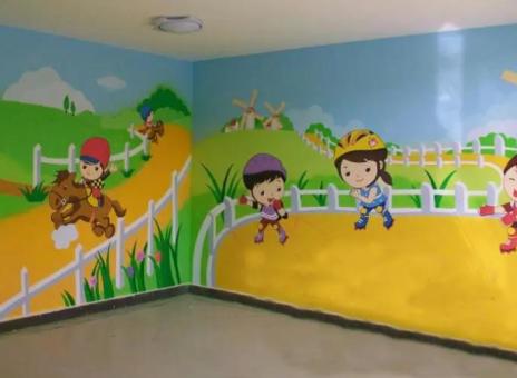 嘉善幼儿园墙体彩绘制作流程及注意事项