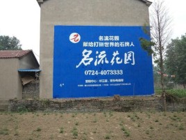 嘉善农村墙体广告的长尾效应