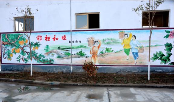 嘉善乡镇文化墙 乡风文明焕发新活力